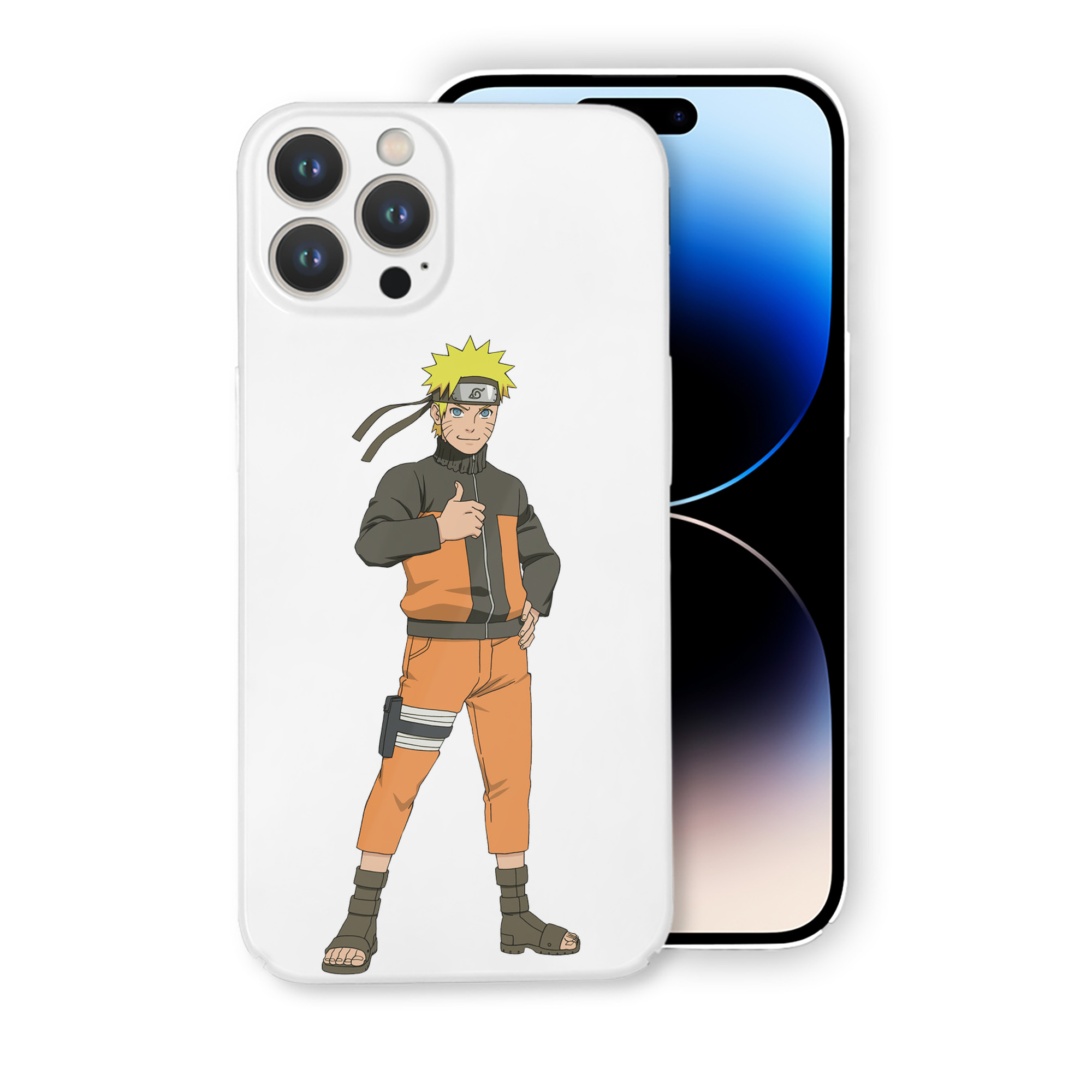 （画像用） NARUTO -ナルト- うずまき ナルト Uzumaki Naruto 【iPhone 14シリーズ対応】ハードケース